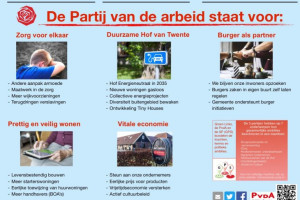 PvdA Hof van Twente Staat Voor :